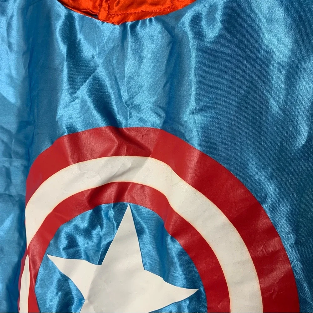Legendary Captain America Logo Cape